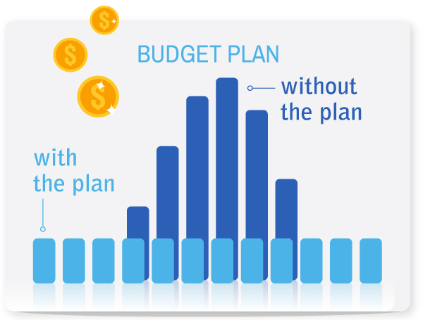 budget chart