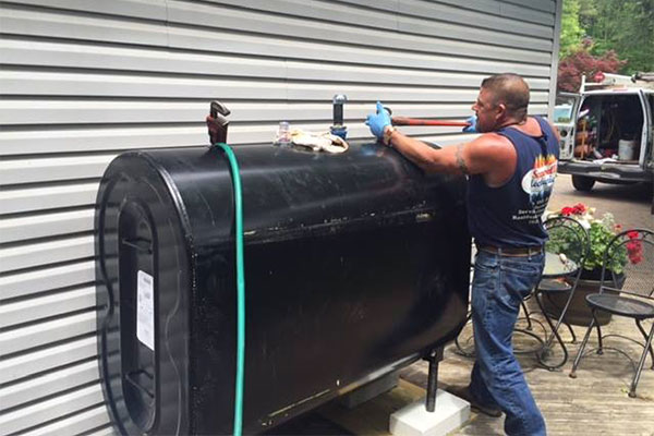 heating oil tank